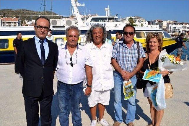 Rodos’tan İlk Turist Kafilesi Datça’ya Geldi