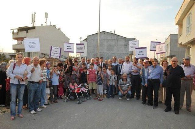 Üçevler Sakinlerinin Baz İstasyonu Tepkisi