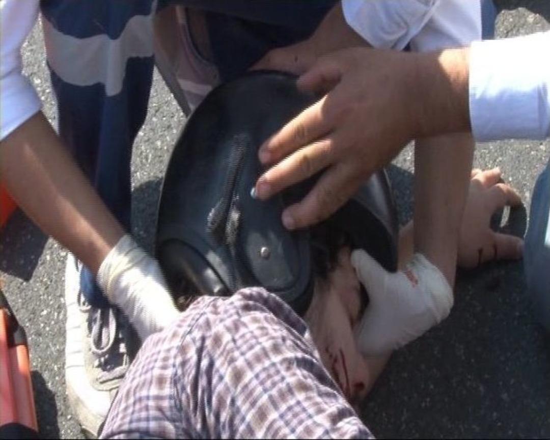 Kaskı Sayesinde Hayata Tutundu