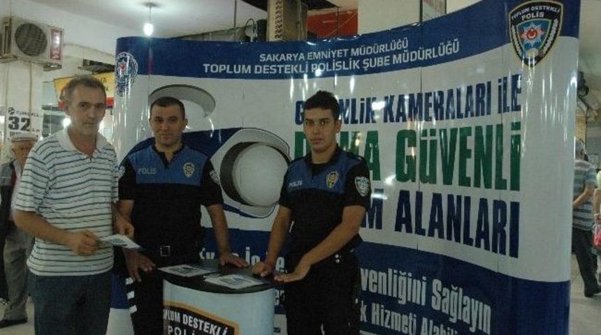 Toplum Destekli Polislik Şube Müdürlüğünün Önemli Projesi Katlı Pazar Esnafına Tanıtıldı