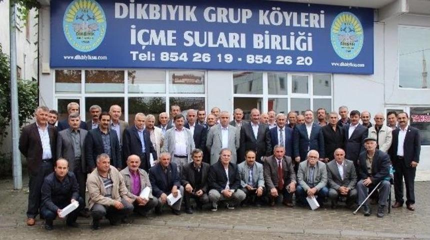 Dikbıyık İ&ccedil;me Suları Birliği Saski&rsquo;ye Bağlanacak