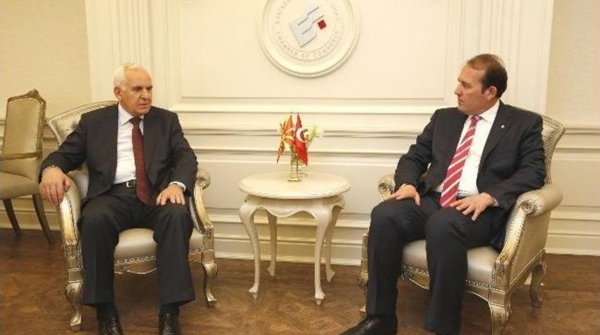 Makedonya Devlet Bakanı Hadi Nezir Eto&rsquo;da