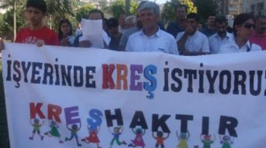 Kesk'ten Kreş Talebi İ&ccedil;in Eylem