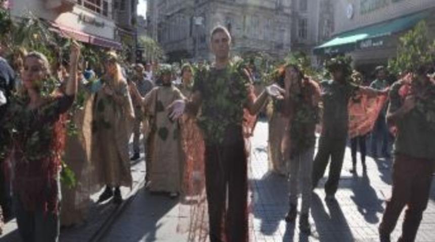 'y&uuml;r&uuml;yen Ağa&ccedil;lar' İlgin&ccedil; G&ouml;r&uuml;nt&uuml;ler Oluşturdu