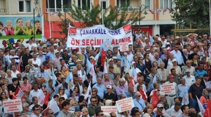 Chp Genel Başkanı Kılı&ccedil;daroğlu Edirne'de Halka Seslendi