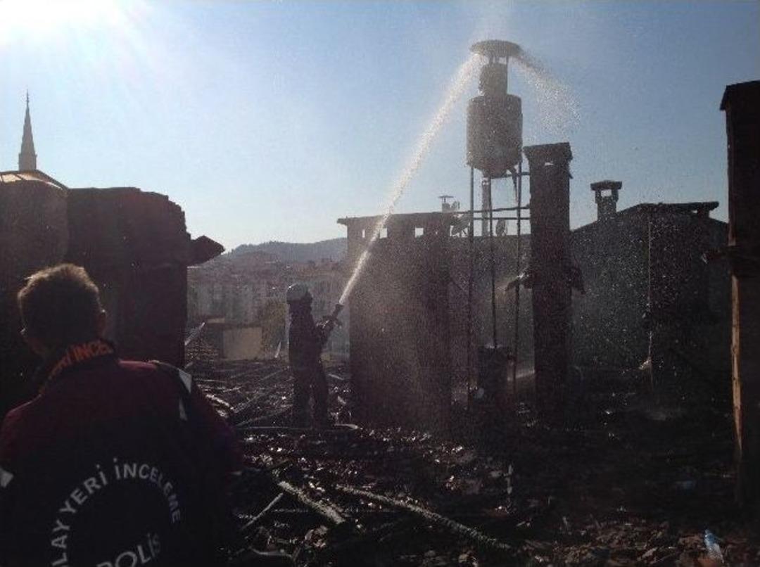 Mudanya'da Korkutan Yangın