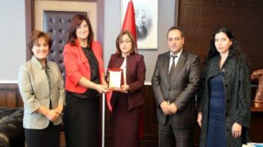 Ospam Y&ouml;netim Kurulu Bakan Şahin&rsquo;i Ziyaret Etti