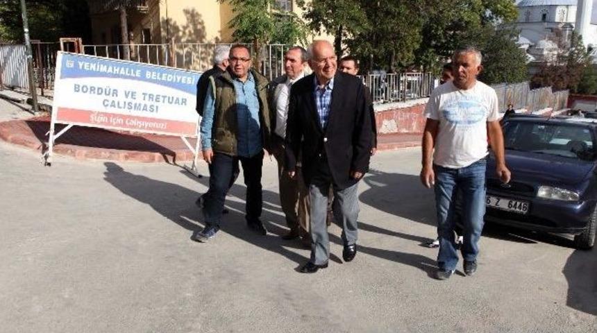 Başkan Yaşar, Yenimahalle’yi Sokak Sokak Denetledi