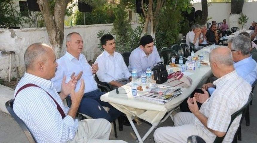 Başkan Erg&uuml;n Taziyeleri Kabul Ediyor