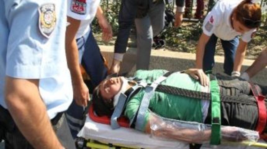 Şişli'de Motor Kazası: 2 Yaralı