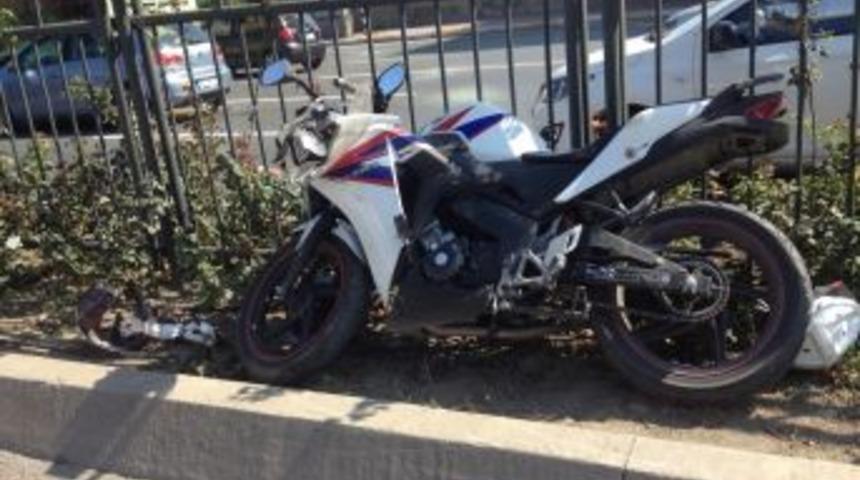 Beşiktaş&rsquo;ta Motosiklet Kazası: 2 Yaralı