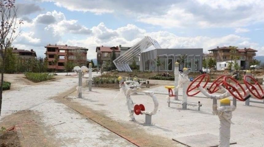 Serdivan Beşk&ouml;pr&uuml; Park&rsquo;ta &Ccedil;alışmalar Tamamlanıyor