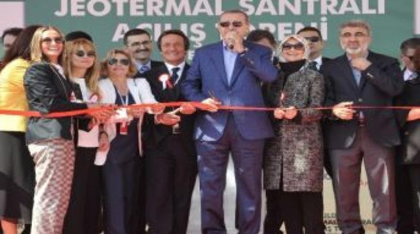 Başbakan Erdoğan Kızıldere Jeotermal Tesislerini A&ccedil;tı
