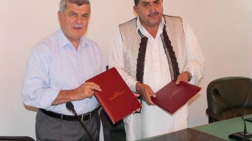 Kocaeli - Libya Arasında Eğitim Ve Yatırım Protokol&uuml; İmzalandı