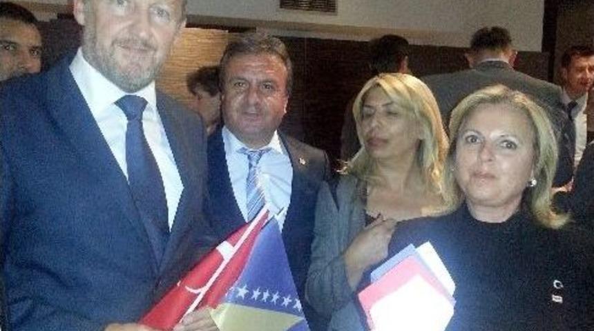 Nazilli'den 12 Muhtar Bosna&rsquo;da Muhtarlığı Anlattı