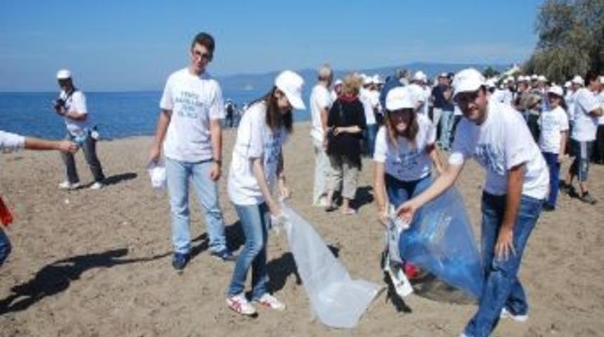 Sahilde Çöp Seferberliği