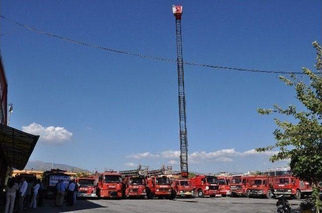 Başkan Alıcık, İtfaiye Personelini Kutladı