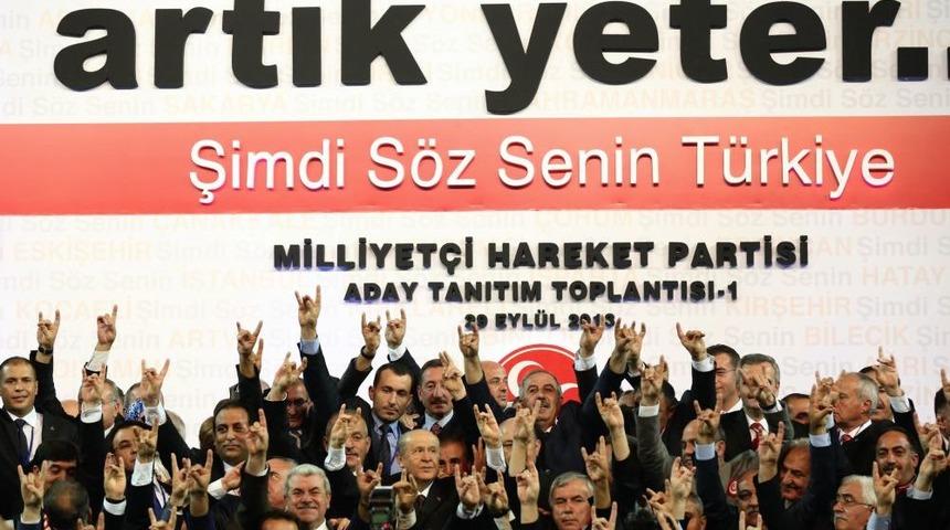 MHP Belediye Başkan Adaylarını A&ccedil;ıkladı