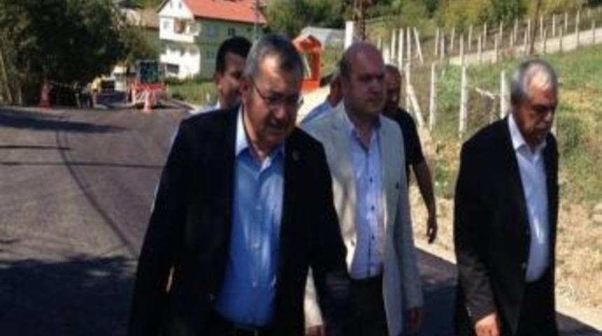 Perşembe Beldesinde Sıcak Asfalt &Ccedil;alışması Başladı