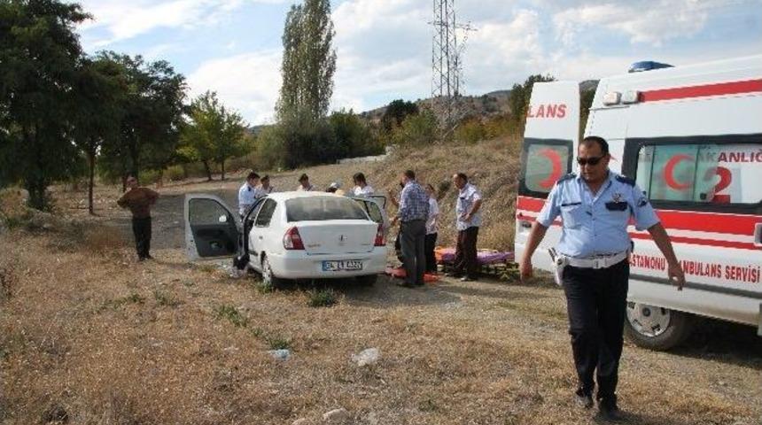 D-100&rsquo;de Trafik Kazasında 1 Kişi Yaralandı