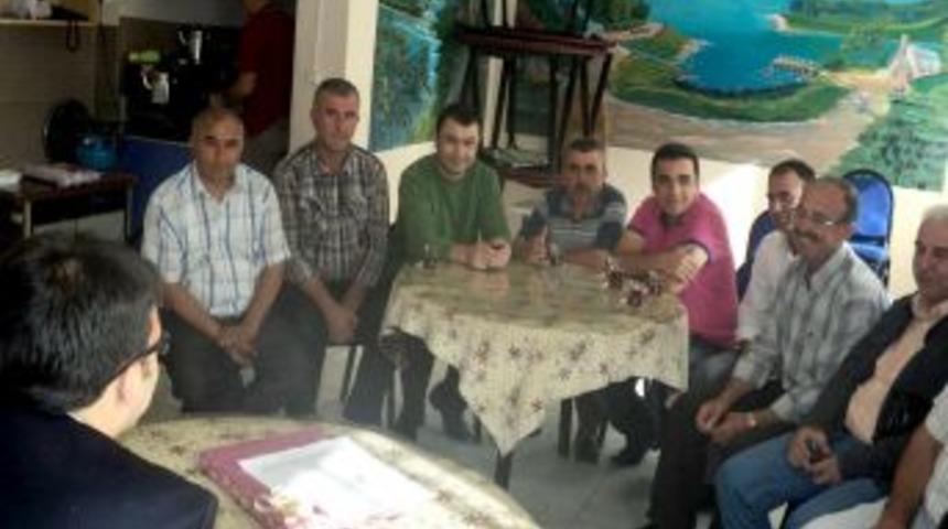 Muhtarlardan Emniyet M&uuml;d&uuml;r&uuml;ne Ziyaret