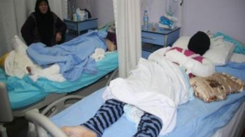 Yaralı 8 Suriyeli Kilis&rsquo;e Getirildi