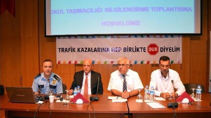 Trafik Denetlemeden 'okul Taşımacılığı' Bilgilendirme Toplantısı