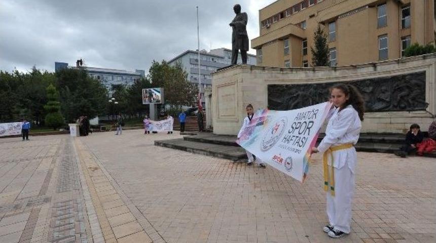 Trabzon&rsquo;da Amat&ouml;r Spor Haftası Etkinlikleri Başladı