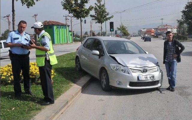 Düzce’de Kaza: 1 Yaralı