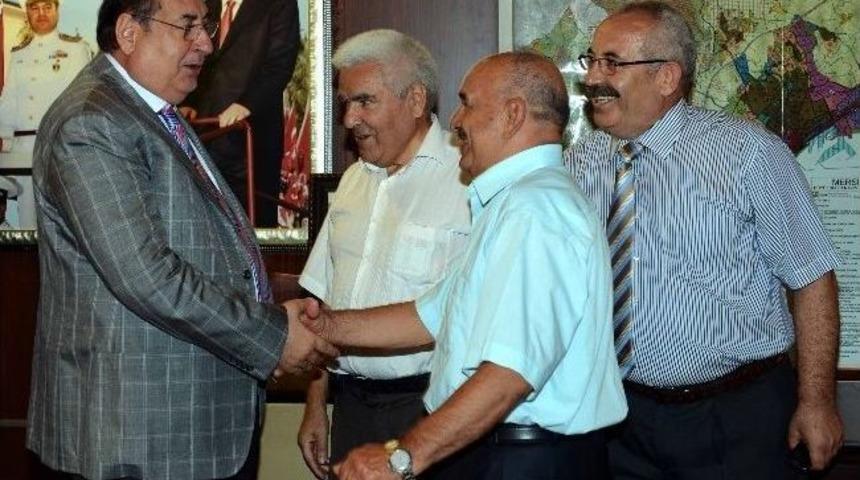 Ermenekliler Derneği&rsquo;nden Başkan &Ouml;zcan&rsquo;a Ziyaret