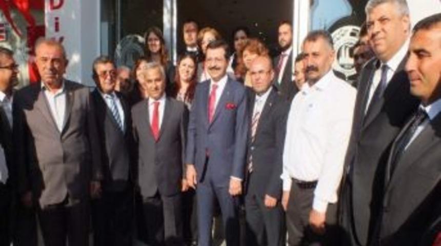 T&uuml;rkiye Odalar Ve Borsalar Birliği Başkanından Tso Ziyareti