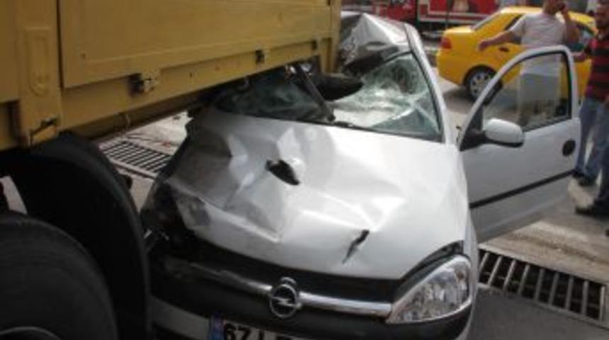 Ereğli'de Meydana Gelen Kazalarda 2 Kişi Yaralandı