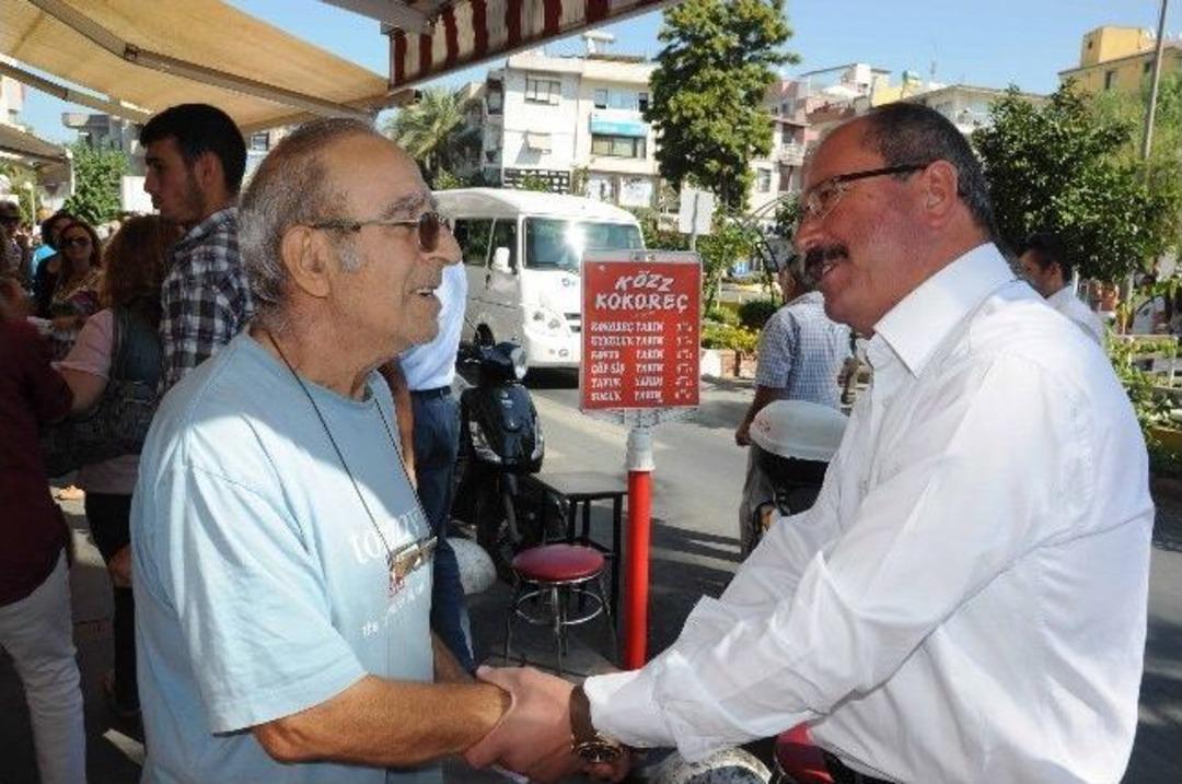 Başkan Altung&uuml;n&rsquo;den Esnafa Ziyaret