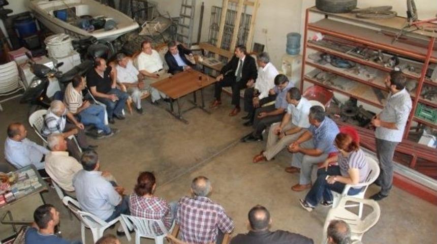 Ak Parti&rsquo;den D&ouml;şemealtı Ziyaretleri