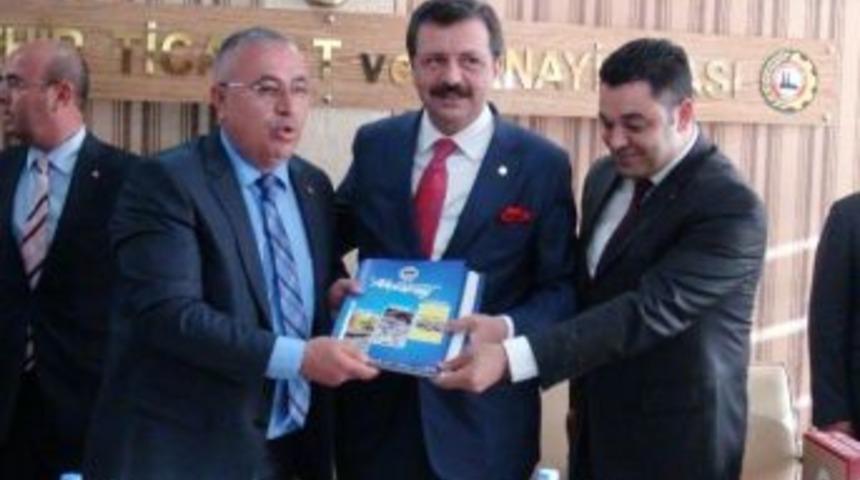 Aksaray&rsquo;ın Su Projesi Hisarcıklıoğlu&rsquo;na İletildi