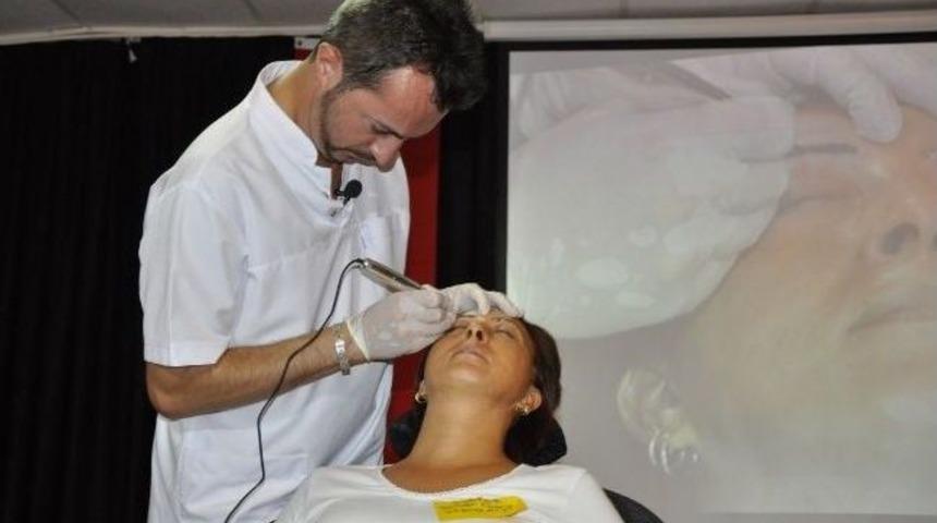 Tortek Kursiyerleri Kalıcı Makyaj Tekniklerini &Ouml;ğrendi