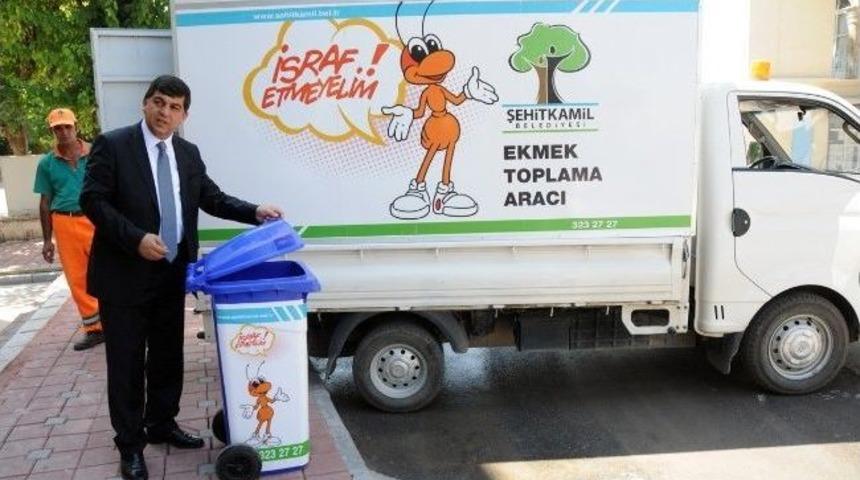 Şehitkamil&rsquo;in Bayat Ekmek Toplama Projesi Rekora Koşuyor