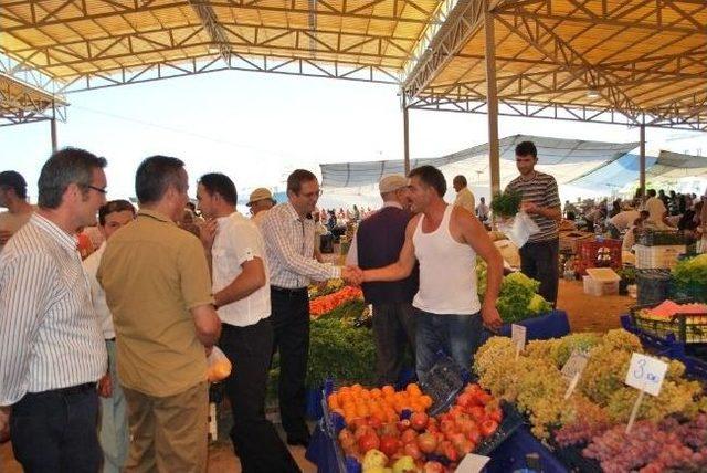 Mesut Ergin’e Ayvalık Ve Altınova’da İlgi Yoğun Oldu