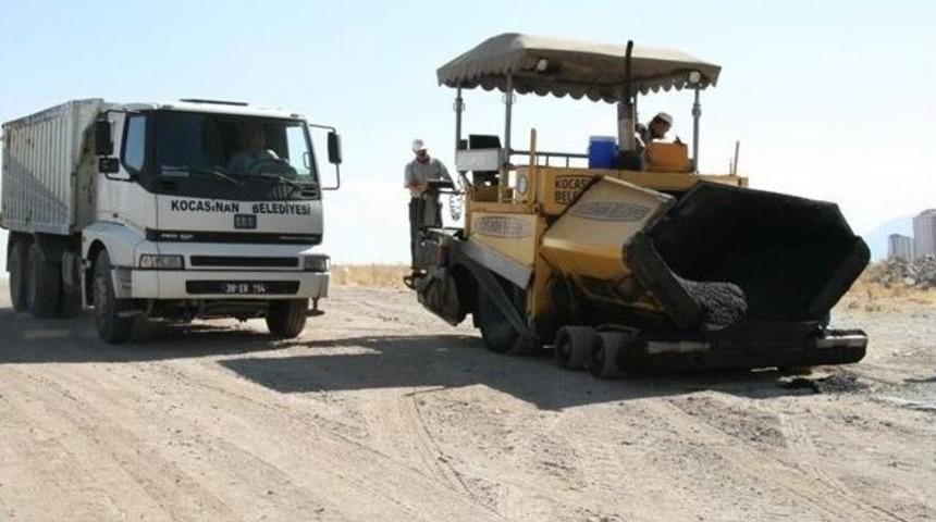 Kocasinan Belediyesi Yavuzselim&rsquo;de İ&ccedil; Yolları Asfaltladı