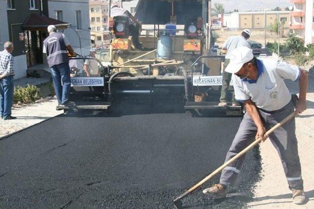 Kocasinan Belediyesi Yavuzselim’de İç Yolları Asfaltladı