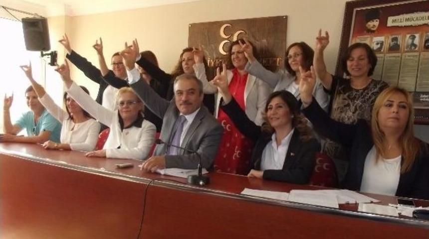 Mhp&rsquo;li Kadınlardan Birlik Mesajı