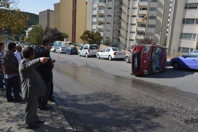 Başkentte Trafik Kazası: 3 Yaralı