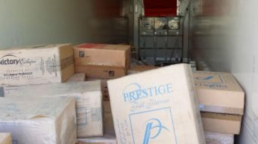 Amasya'da 660 Bin Liralık Ka&ccedil;ak Eşya Ele Ge&ccedil;irildi