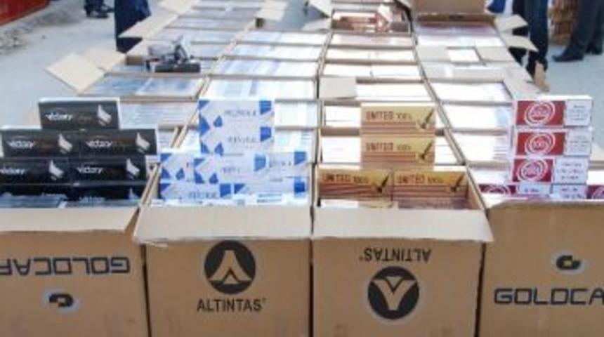 Bolu&rsquo;da G&uuml;mr&uuml;k Ka&ccedil;ağı 37 Bin Paket Sigara Ele Ge&ccedil;irildi