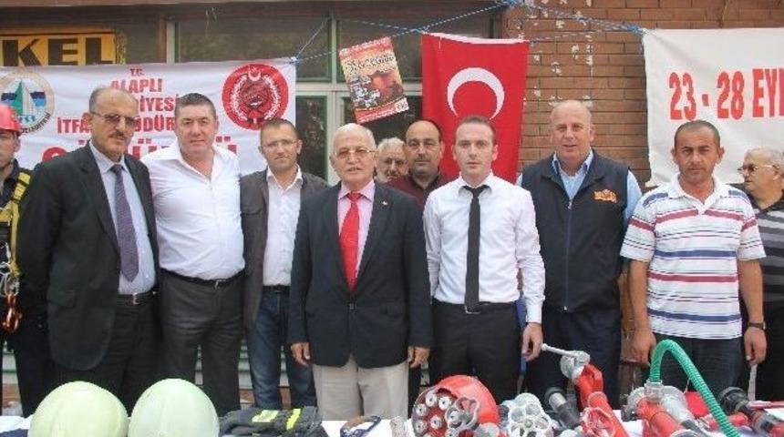 Alaplı Chp'den İtfaiye Personeline Ziyaret