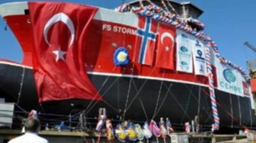 Cemre&acute;den Norve&ccedil;&acute;e bir gemi daha