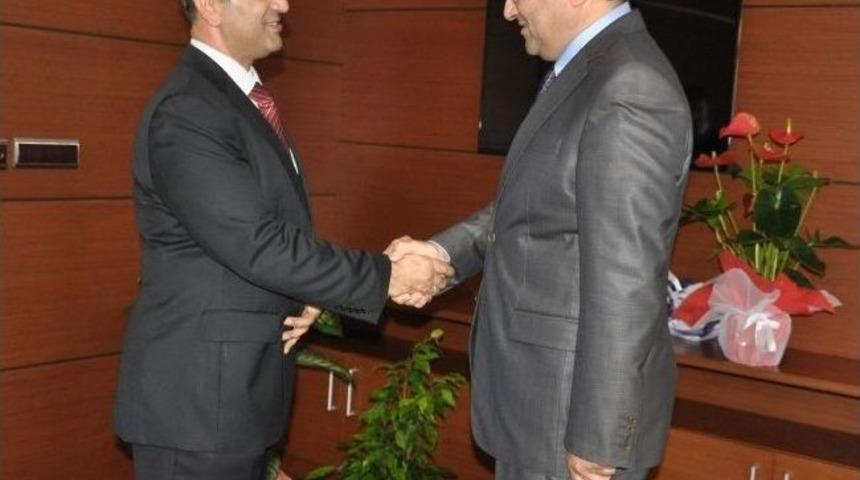 Kamu-sen&rsquo;den Vali Kaban&rsquo;a Ziyaret