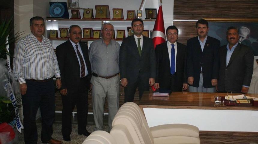 Payas Kaymakamına Hassalılardan 'hayırlı Olsun' Ziyareti