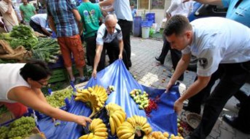 Zabıtaya Saldıran Manavlara Hapis Cezası Verildi