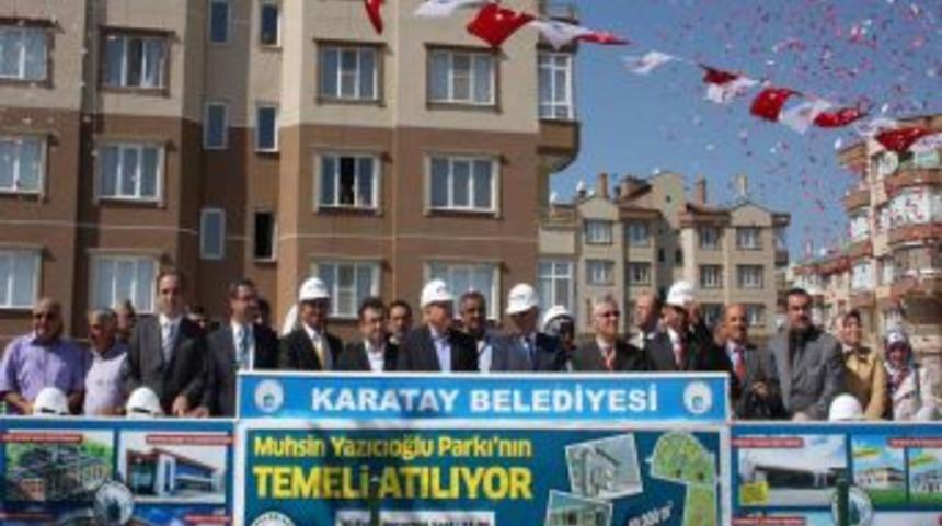 Karatay'a Muhsin Yazıcıoğlu Parkı